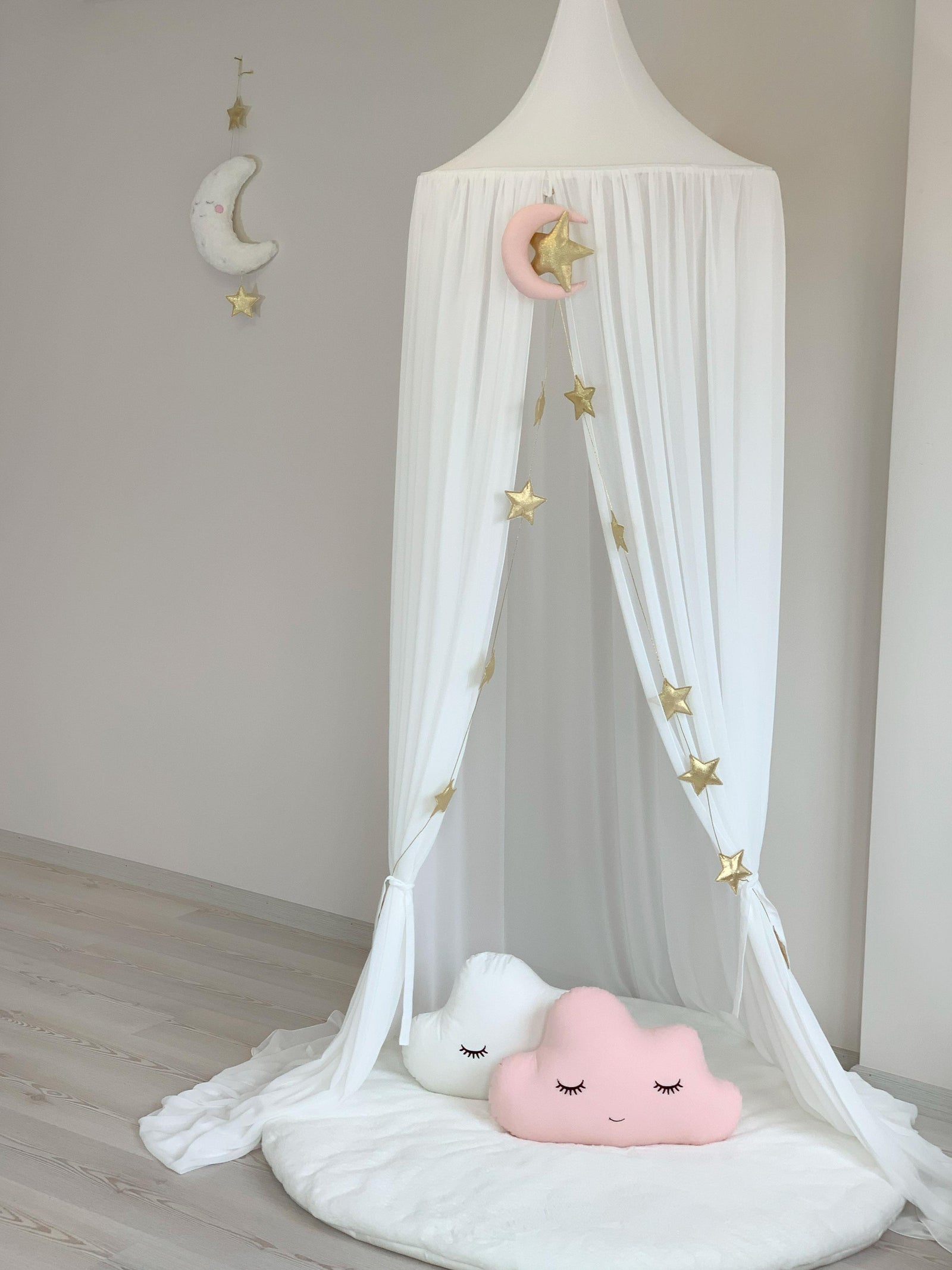 Chiffon Canopy-White