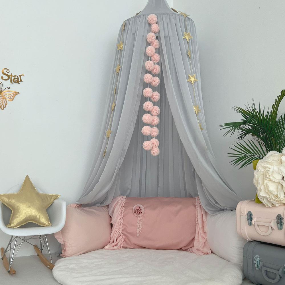 Chiffon Canopy-Grey