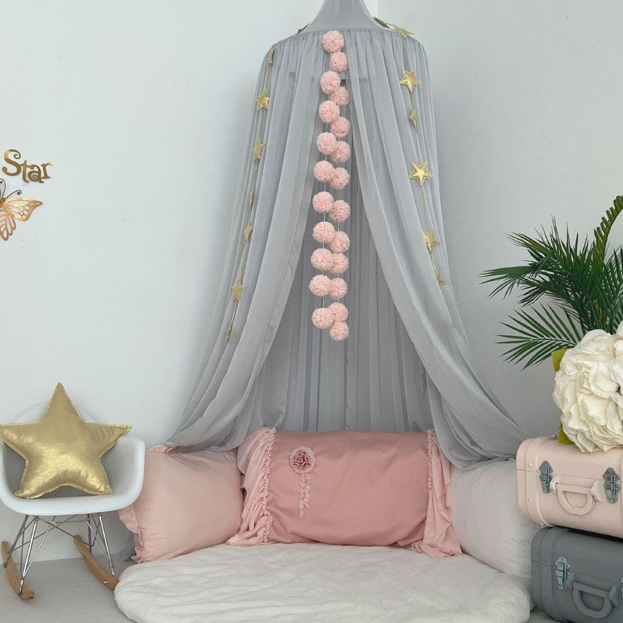 Chiffon Canopy-Grey