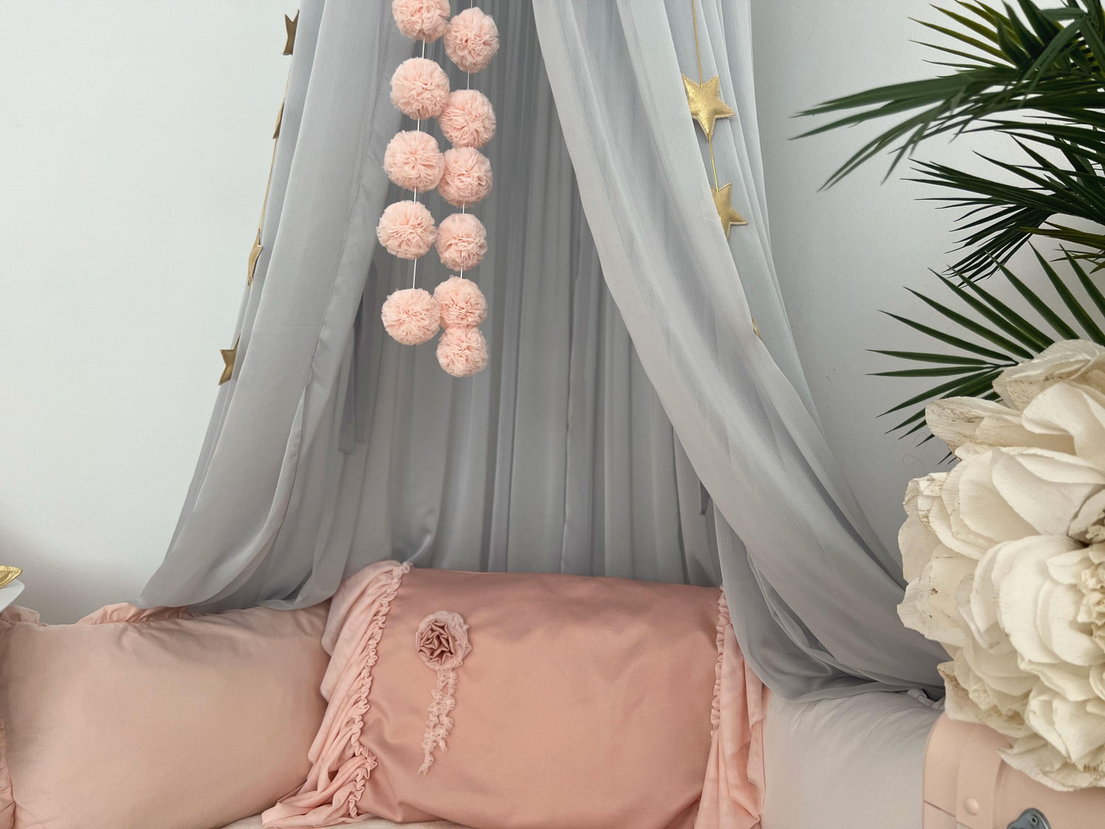 Chiffon Canopy-Grey