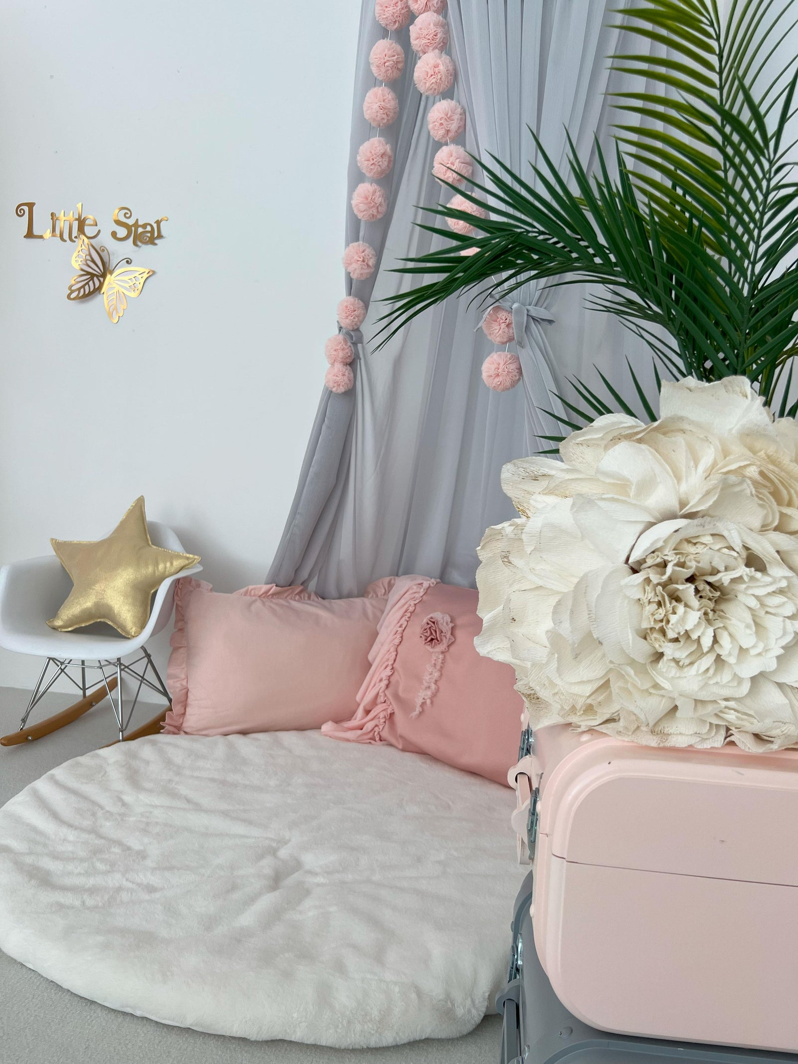Chiffon Canopy-Grey