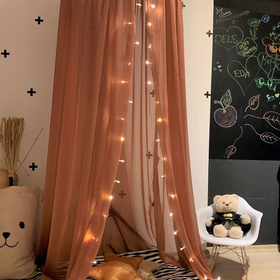 Chiffon Canopy-Jangled Cinnamon