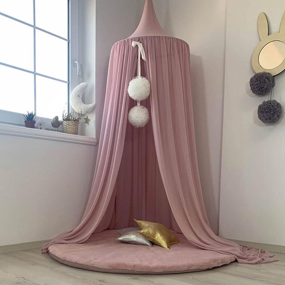 Chiffon Canopy-Dark Powder