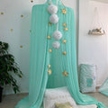 Chiffon Canopy-Mint Green