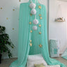 Chiffon Canopy-Mint Green