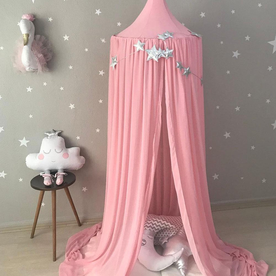 CHIFFON CANOPY-PINK
