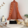 CHIFFON CANOPY-CINNAMON