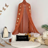 CHIFFON CANOPY-CINNAMON