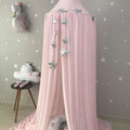 Chiffon Canopy-Powder Pink