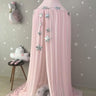 Chiffon Canopy-Powder Pink