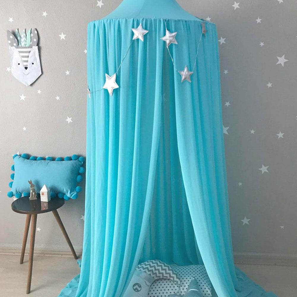 Chiffon Canopy-Turquoise