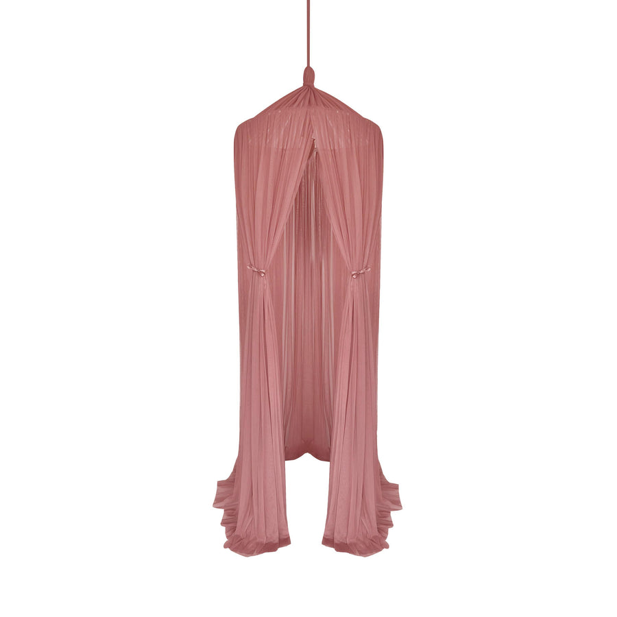 Tulle Canopy-Dusty Rose