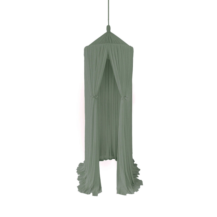 Tulle Canopy-Khaki Green