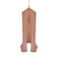 Tulle Canopy-Pinkish Brown