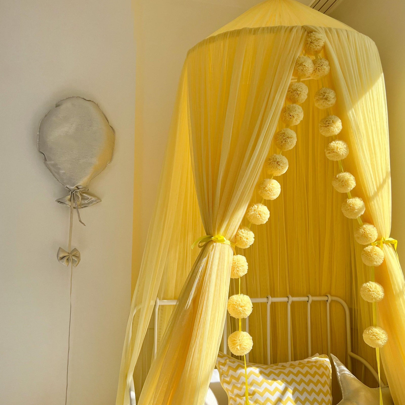 Tulle Canopy-Yellow