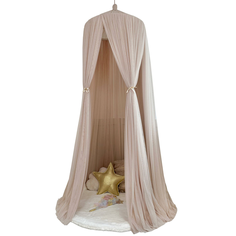 Tulle Canopy-PINKISH STONE