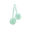 Twin Pompoms-Baby Green