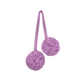 Twin Pompoms-Opera Mauve