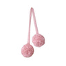 Twin Pompoms-Pink