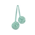 Twin Pompoms-Sage Green