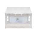 Playhouse-Twin Size White With Curtains