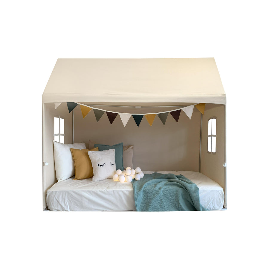 Playhouse-Twin Size Natural Without Curtains