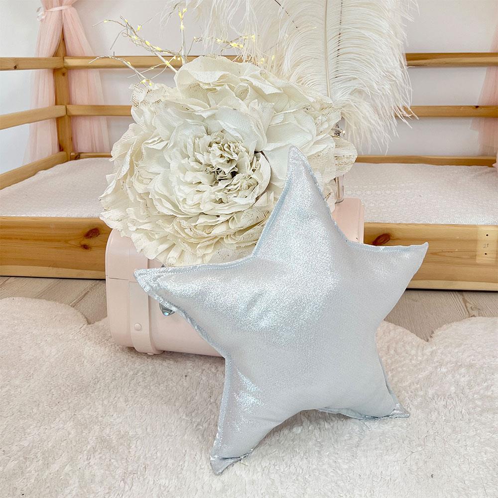 Star Silver Pillow